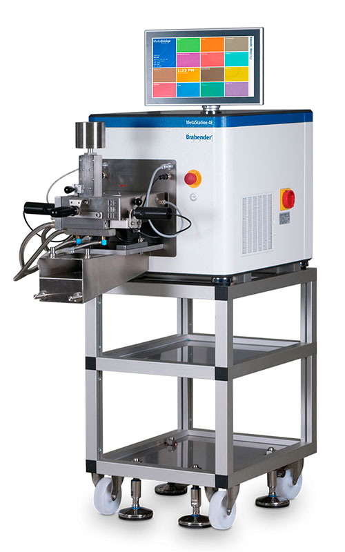 Torque rheometer Brabender MetaStation 4E Elastocon AB